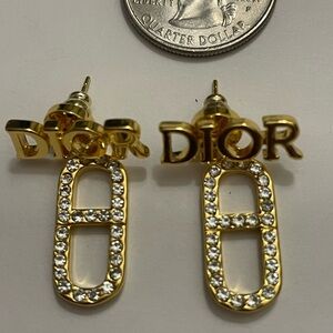 New!  Authentic Dior earrings.